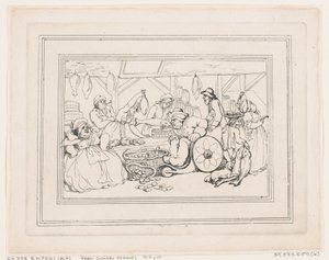 Confortos de Bath, Placa 4 de Thomas Rowlandson