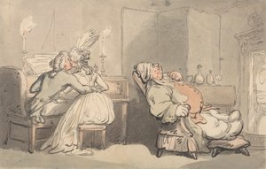 Conforto de Banho: O Mestre da Música de Thomas Rowlandson