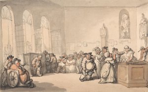 Os prazeres de Bath: a Pump Room de Thomas Rowlandson