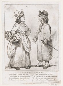 Country Lovers, 15 de março de 1798., 15 de março de 1798. de Thomas Rowlandson