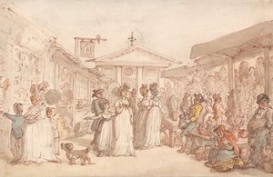 Mercado de Covent Garden de Thomas Rowlandson
