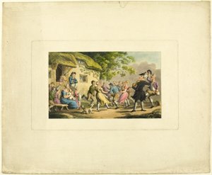 Doctor Syntax Rural Sport, de The Tour of Doctor Syntax de Thomas Rowlandson