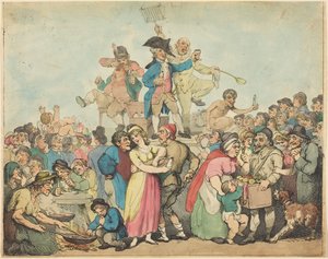 O Dr. Botherum, o charlatão de Thomas Rowlandson