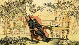 Dr. Syntax - o sonho do médico de Thomas Rowlandson