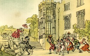"Dr. Sintaxe e as abelhas de Thomas Rowlandson