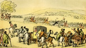 Sintaxe do Dr. em uma revisão de Thomas Rowlandson