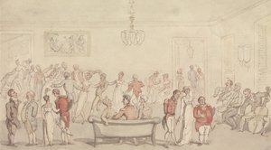 Dança de Salão Elegante de Thomas Rowlandson