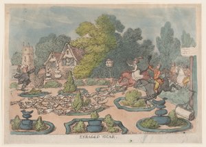 Vigário enfurecido, 1 de Março de 1807., 1 de Março de 1807. de Thomas Rowlandson