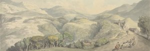 Entrada para Festiniog, País de Gales de Thomas Rowlandson