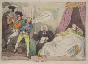 Piedade filial de Thomas Rowlandson