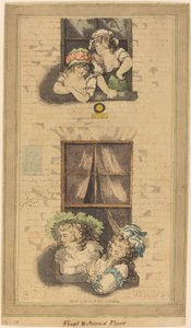 Primeiro e segundo andar de Thomas Rowlandson