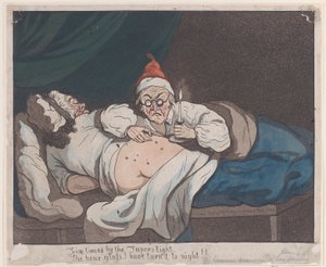 Cinco vezes à luz do Círio, A ampulheta que tornei noite!!, 1793., 1793. de Thomas Rowlandson