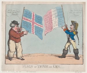 Flags of Truth and Lies, 10 de julho de 1803., 10 de julho de 1803. de Thomas Rowlandson