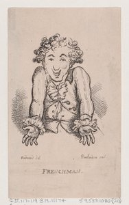 Francês, abril de 1808., abril de 1808. de Thomas Rowlandson