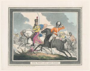 Give Points and Left Parry, 1º de setembro de 1798., 1º de setembro de 1798. de Thomas Rowlandson