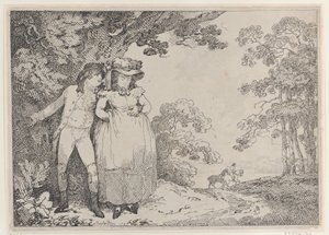 A caminho, a caminho de Thomas Rowlandson
