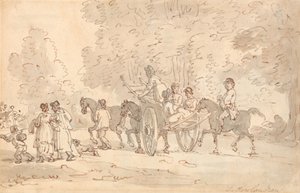 Ir ao mercado de Thomas Rowlandson