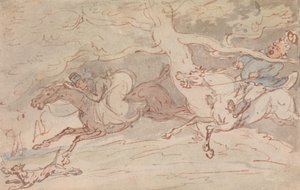 «Como torcer o pescoço» de Thomas Rowlandson