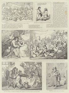Arte humorística na Exposição Naval Real de Thomas Rowlandson
