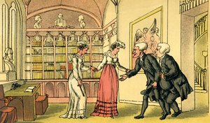 Introdução ao namoro de Thomas Rowlandson