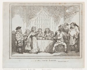 É este o teu piolho de Thomas Rowlandson