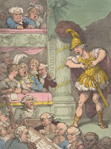 John Bull na Ópera Italiana, 2 de Outubro de 1811., 2 de Outubro de 1811. de Thomas Rowlandson