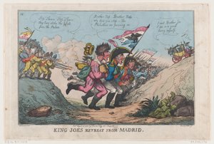 Retiro do Rei Joe de Madrid, 21 de agosto de 1808., 21 de agosto de 1808. de Thomas Rowlandson