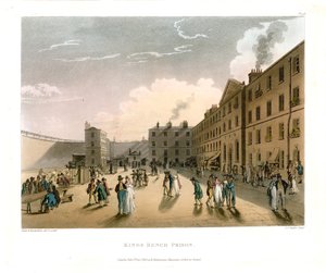 Prisão do Banco do Rei de Thomas Rowlandson