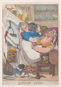 Coisas de cozinha, 1º de novembro de 1810., 1º de novembro de 1810. de Thomas Rowlandson