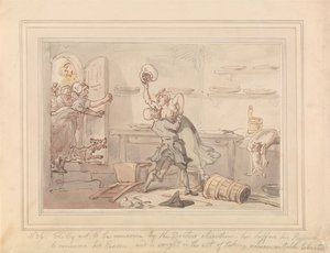 Kitty Overcome de Thomas Rowlandson