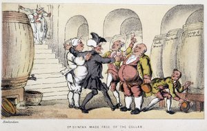 Le docteur dans un cellar ou un cave - em "Doctor Syntax
