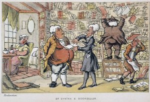 Le docteur et un marchand de livre - em "Doctor Syntax