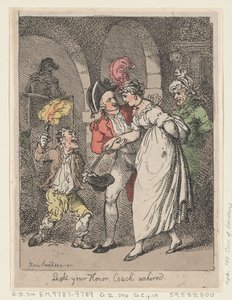 Acenda Vossa Excelência, Treinador não contratado, 1811., 1811. de Thomas Rowlandson