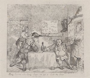 Longos sermões e longos cercos são aptos para acalmar os sentidos, 11 de fevereiro de 1783., 11 de fevereiro de 1783. de Thomas Rowlandson