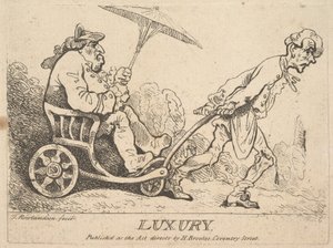 Luxo, [1781] reeditado 1786-95. de Thomas Rowlandson