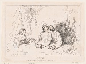 Luxo, 7 de Março de 1786., 7 de Março de 1786. de Thomas Rowlandson