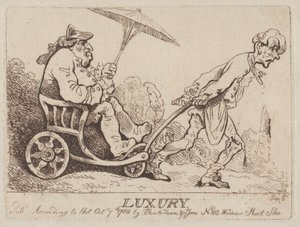 Luxo, 7 de Outubro de 1780., 7 de Outubro de 1780. de Thomas Rowlandson