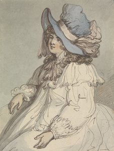 A Senhora da Ópera de Thomas Rowlandson
