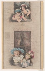 Maids and Mistresses, 1 de dezembro de 1791., 1 de dezembro de 1791. de Thomas Rowlandson