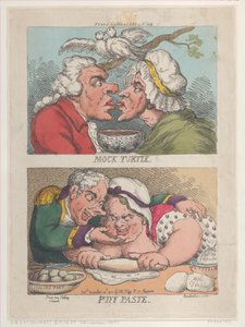 Mock Turtle, Puff Paste, 20 de novembro de 1810., 20 de novembro de 1810. de Thomas Rowlandson