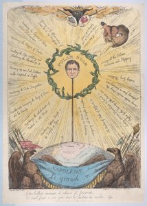 Napoleão, o Grande, 2 de dezembro de 1813., 2 de dezembro de de Thomas Rowlandson
