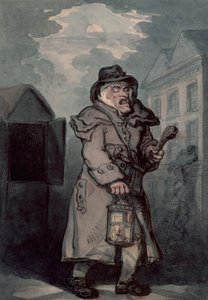 vigia noturno, final do século 18 de Thomas Rowlandson