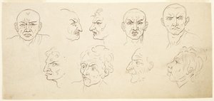 Nove caricaturas de Thomas Rowlandson