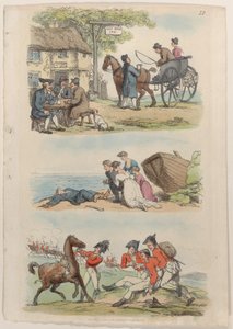 Placa 12, de World in Miniature, 1816., 1816. de Thomas Rowlandson