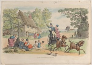 Placa 13, de World in Miniature, 1816., 1816. de Thomas Rowlandson