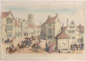 Placa 24, de World in Miniature, 1816., 1816. de Thomas Rowlandson