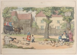 Placa 32, de World in Miniature, 1816., 1816. de Thomas Rowlandson
