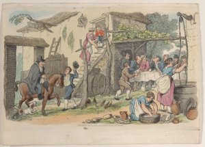 Placa 34, de World in Miniature, 1816., 1816. de Thomas Rowlandson