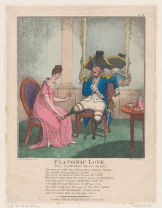 Platonic Love, 30 de Maio de 1807., 30 de Maio de 1807. de Thomas Rowlandson