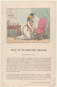 Enquete de Oração de Plymouth, 20 de Setembro de 1801., 20 de Setembro de 1801. de Thomas Rowlandson